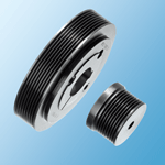 Ribbed pulleys